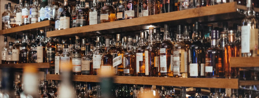Professional inventory auditing session inside an Irish hospitality venue, showing standard practices implemented by independent stocktaking companies.